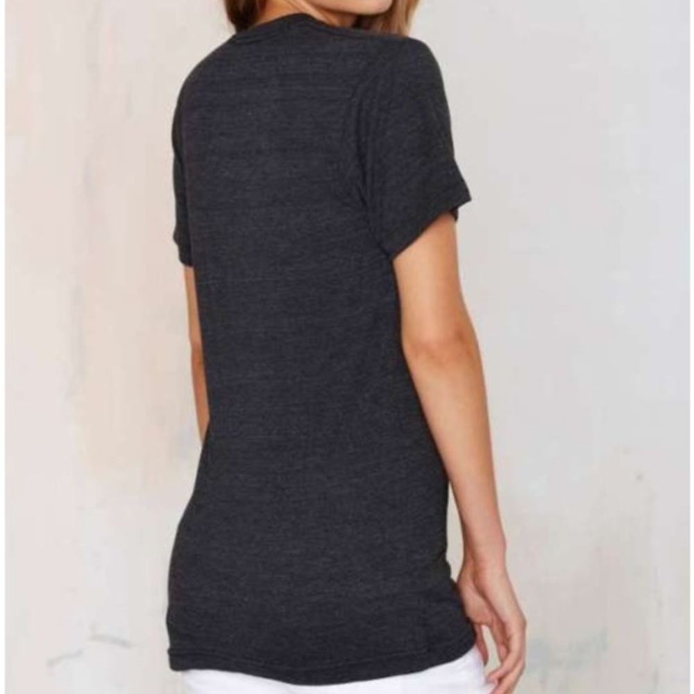 NWOT Nasty Gal Grey Fifty Shades of Bae Tee Shirt - Picture 7 of 7